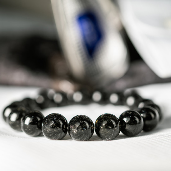 高等黑发晶手链 Black Rutilated Quartz Bracelet 高等黑发晶手链 Black Rutilated Quartz Bracelet