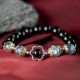 黑曜石+拉长石手链 Mix Crystal Bracelet (Obsidian + Labradorite) 黑曜石+拉长石手链 Mix Crystal Bracelet (Obsidian + Labradorite)