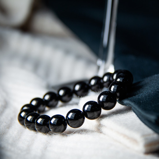 黑曜石手链 Obsidian Bracelet 黑曜石手链 Obsidian Bracelet