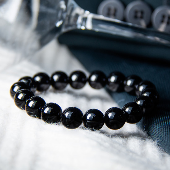 黑曜石手链 Obsidian Bracelet 黑曜石手链 Obsidian Bracelet