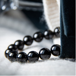 黑曜石手链 Obsidian Bracelet 黑曜石手链 Obsidian Bracelet