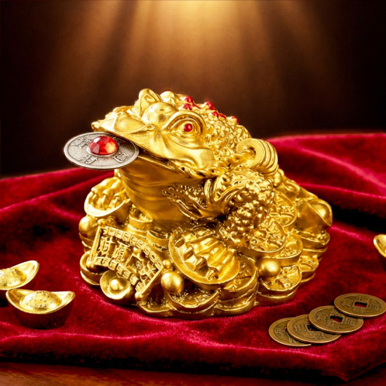 招财金蟾 GOLDEN PROSPERITY TOAD 