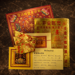 开业旺财金 (5包) BUSINESS PROSPER JOSS PAPER (5 PACKS)