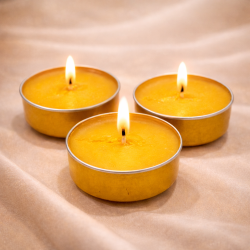 祈福酥油芯 *黄 BLESSING CANDLE *YELLOW