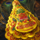 福海旺财金花 *小号 GOLDEN FORTUNE EMBLEM 