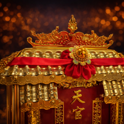 福海龙珠绣球 * 小号 RED FORTUNE ORL