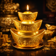 财富节节高酥油烛 TREASURE CANDLE