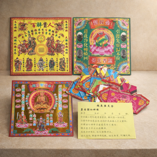 超度婴灵金 LIBERATION OF INFANT SOULS JOSS PAPER 超度婴灵金 LIBERATION OF INFANT SOULS JOSS PAPER