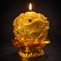 龙转乾坤酥油烛 LUCKY CANDLE 龙转乾坤酥油烛 LUCKY CANDLE
