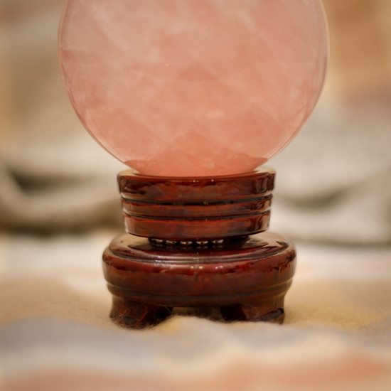 粉水晶球 Rose Quartz Ball 粉水晶球 Rose Quartz Ball
