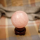 粉水晶球 Rose Quartz Ball 粉水晶球 Rose Quartz Ball