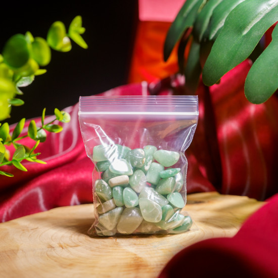 消磁碎水晶:东陵玉 Tumbled Aventurine 消磁碎水晶:东陵玉 Tumbled Aventurine
