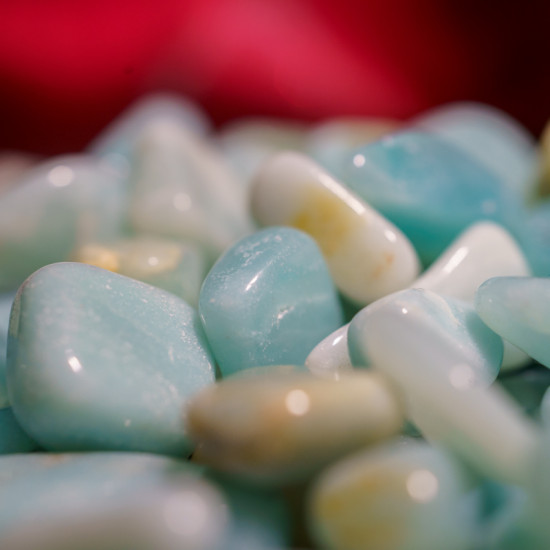 消磁碎水晶:天河石 Tumbled Amazonite 消磁碎水晶:天河石 Tumbled Amazonite