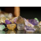 消磁碎水晶:彩萤石 Tumbled Colourful Fluorite 消磁碎水晶:彩萤石 Tumbled Colourful Fluorite