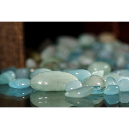 消磁碎水晶:海蓝宝 Tumbled Aquamarine 消磁碎水晶:海蓝宝 Tumbled Aquamarine