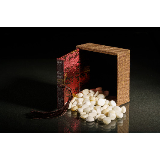 消磁碎水晶:砗磲 Tumbled Tridacna 消磁碎水晶:砗磲 Tumbled Tridacna