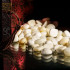 消磁碎水晶：砗磲 Tumbled Tridacna