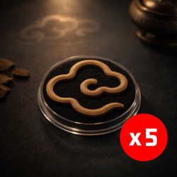 祥云檀香片 (5个) AUSPICIOUS SANDALWOOD CHIPS (5PCS)