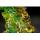 古法琉璃麒麟 (绿色) Ancient Glazed Glass Kirin (Green)