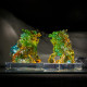 古法琉璃麒麟 (绿色) Ancient Glazed Glass Kirin (Green)