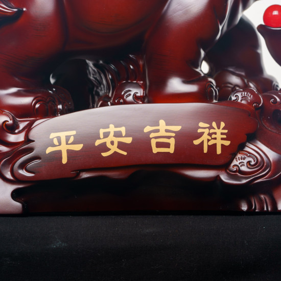 大象 - 平安吉祥如意象 Elephant of Auspicious, Wishful and Safeness (Shine Wooden Material) 大象 - 平安吉祥如意象 Elephant of Auspicious, Wishful and Safeness (Shine Wooden Material)