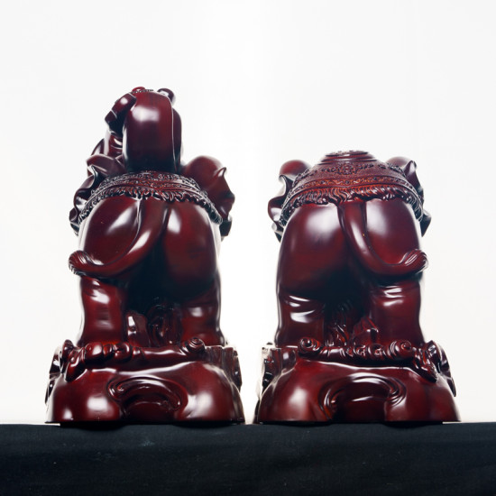 大象 - 平安吉祥如意象 Elephant of Auspicious, Wishful and Safeness (Shine Wooden Material) 大象 - 平安吉祥如意象 Elephant of Auspicious, Wishful and Safeness (Shine Wooden Material)