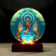 琉光溢彩药师摆件 Glazing Medicine Buddha Ornaments 琉光溢彩药师摆件 Glazing Medicine Buddha Ornaments