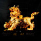 镇宅旺财金麒麟 Feng Shui Prosperous Wealth Golden Kirin 镇宅旺财金麒麟 Feng Shui Prosperous Wealth Golden Kirin