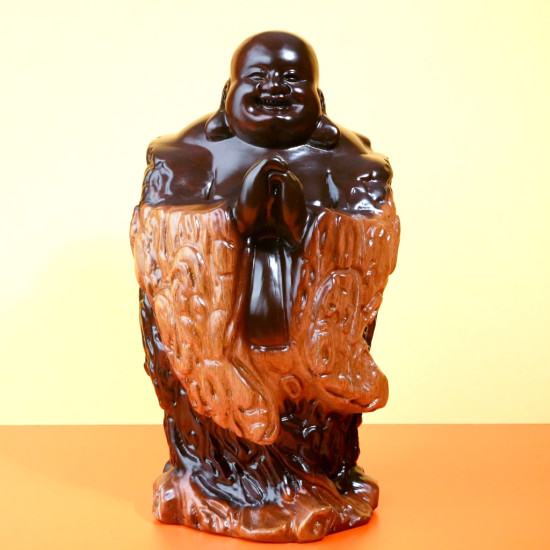 黑檀木笑佛 / 小 Black Wood Laughing Buddha 黑檀木笑佛 / 小 Black Wood Laughing Buddha
