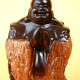 黑檀木笑佛 / 小 Black Wood Laughing Buddha 黑檀木笑佛 / 小 Black Wood Laughing Buddha
