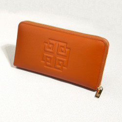 聚财钱包 - 褐色 Prosperity Wallet - Brown