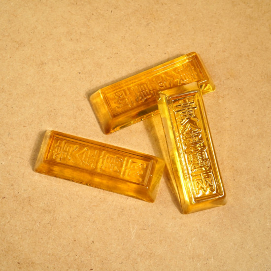 琉璃小金砖 Glaze Bullion (3个) 琉璃小金砖 Glaze Bullion (3个)