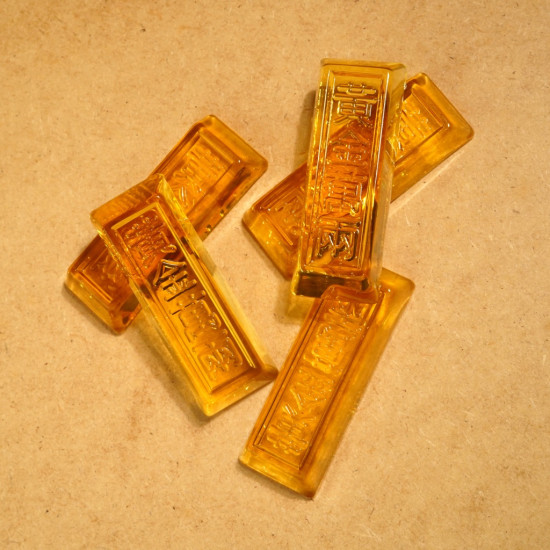 琉璃小金砖 Glaze Bullion (5个) 琉璃小金砖 Glaze Bullion (5个)