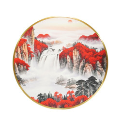 风水画 PT00109 : 万山红遍 Mountains In Red 风水画 PT00109 : 万山红遍 Mountains In Red