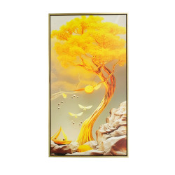 风水画 PT00111 : 聚财金树 Wealth Golden Tree 风水画 PT00111 : 聚财金树 Wealth Golden Tree