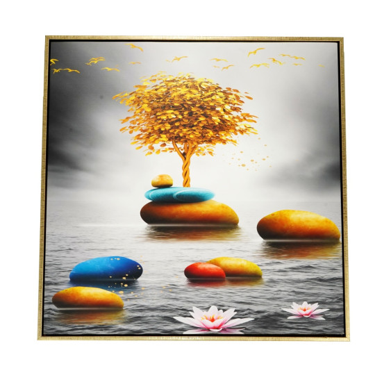 风水画 PT00115 : 石来运转 Fortune Turns 风水画 PT00115 : 石来运转 Fortune Turns