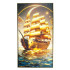 风水画 PT00137 : 金帆启航 Golden Sails