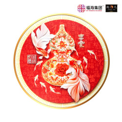 风水画 PT00141 : 福芦喜乐 JOYFUL FORTUNE GOURD